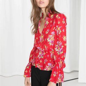 & Other Stories | Bell Sleeve Blouse